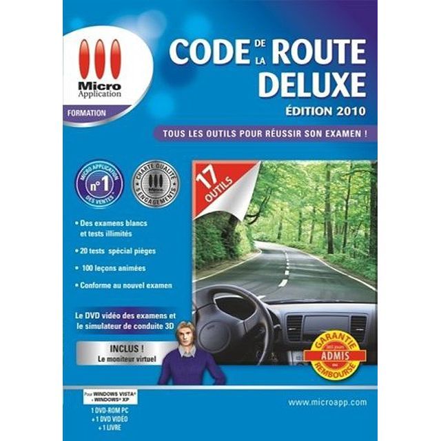 Code De La Route Deluxe Edition 2010 / Logiciel P