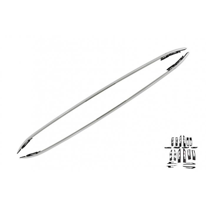 Barres de toit Set pour Range Rover Evoque Porte de Toit Roof Racks Rails Alum 11+