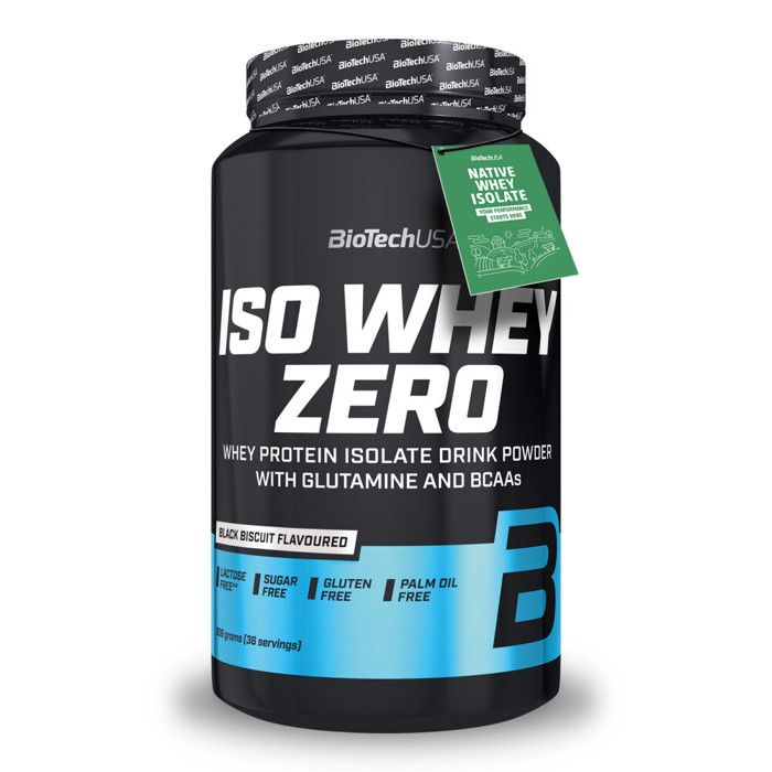 ISO WHEY ZERO (908g) - Black Biscuit