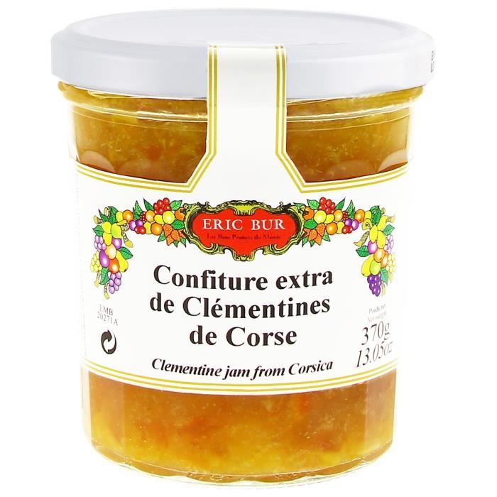 ERIC BUR Confiture de Clémentine Corse - 360 g