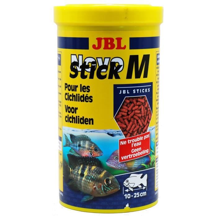 JBL Nourriture en bâtonnets Novostick Midi - Pour cichlidés - 1000ml