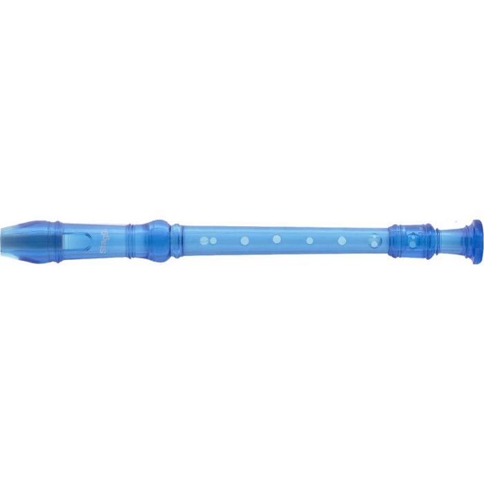 Flûte à bec doigté baroque - bleu