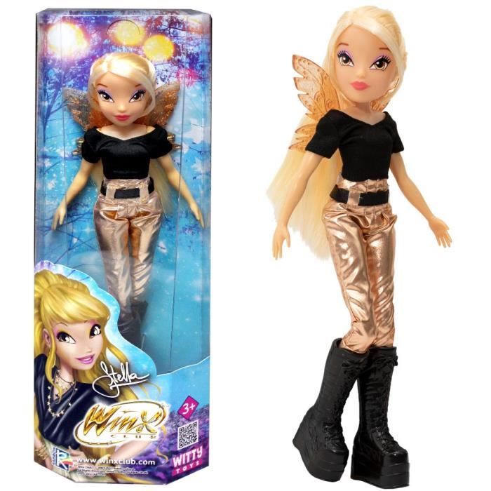 Stella | Poupée de Mode | Club Winx | Look Métallisé