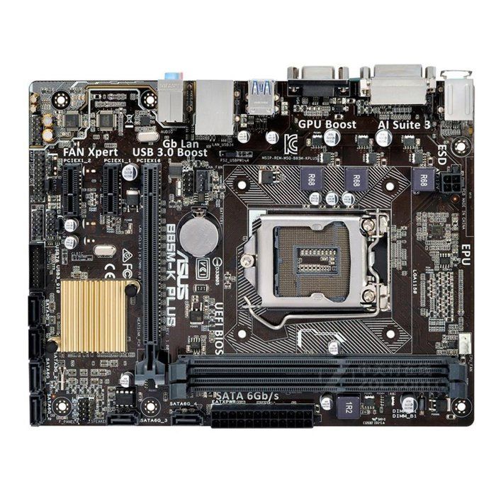 Carte mère ASUS B85M-K PLUS Intel B85 LGA 1150 2xDDR3 16GB Micro ATX - Asus