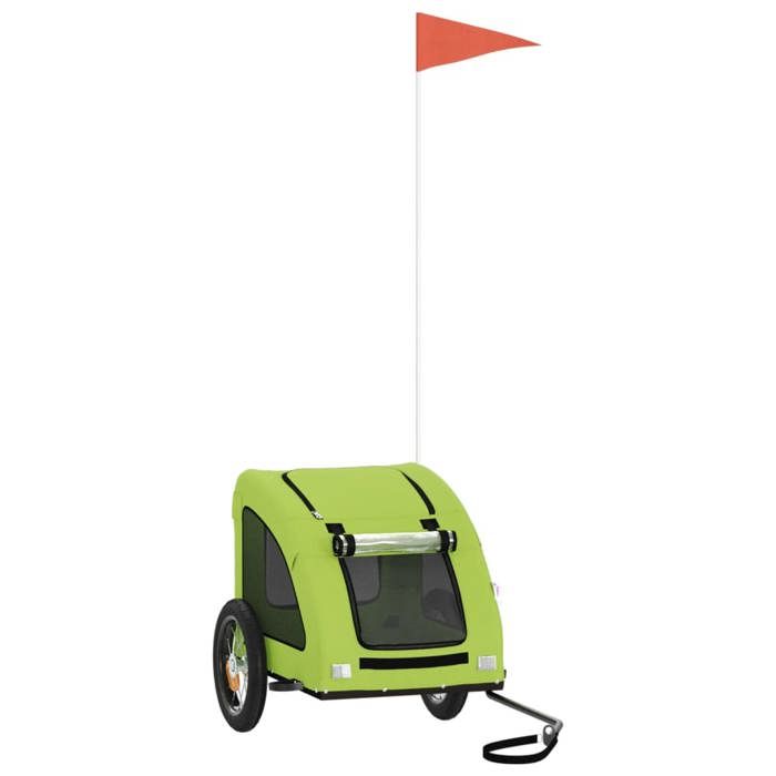 SALE dhiver Remorque de vélo/Poussette - UU - Cadre durable - pour animaux de compagnie - vert CC1229
