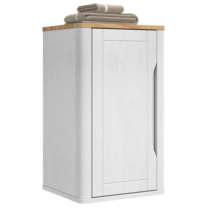 Printemps 2026 SoldesArmoire murale de salle de bain - desgin classique - Meuble de rangement - Blanc 60x40x80 cm 2_461315