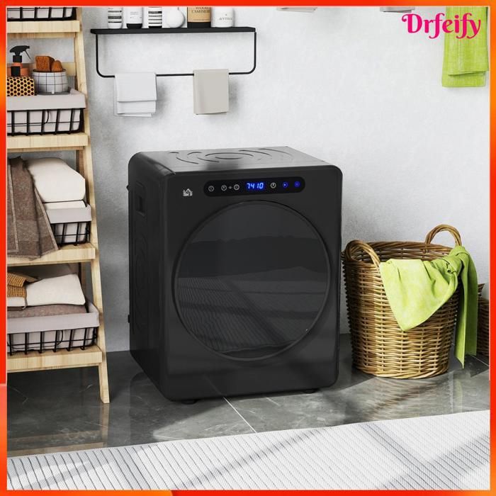 Sèche-linge à évacuation - AKOZON - 11889 - 1000W - 3 kg - Affichage tactile LED - Akozon