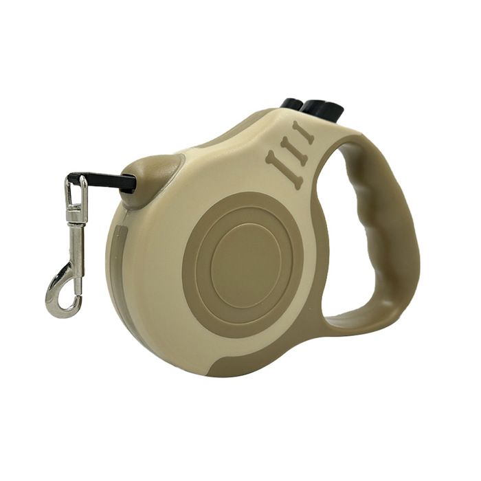 Laisse rétractable pour chien - Phoesky - 3 m - Nylon - Mousqueton chromé - 9 5x3 2x15 5 cm - 135 g - Charge max 30 kg