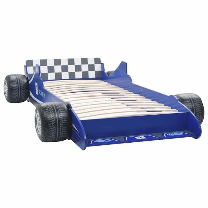 Structure de lit - résistant et durable - Lit voiture de course pour enfants 1 Personne - 90x200 cm Bleu @90835lrr74k Structure de lit - résistant et durable - Lit voiture de course pour enfants 1 Personne - 90x200 cm Bleu @90835lrr74k