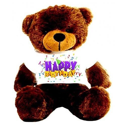 Figurine Miniature Urktl Gros Nounours De 3 Pieds De Long Portant Un T Shirt Joyeux Anniversaire Ours 91 Cm Avec Cœur En Forme De Achat Vente Figurine Personnage Cdiscount Figurine Miniature Urktl Gros Nounours De 3 Pieds De Long Portant Un T Shirt Joyeux Anniversaire Ours 91 Cm Avec Cœur En Forme De Achat Vente Figurine Personnage Cdiscount