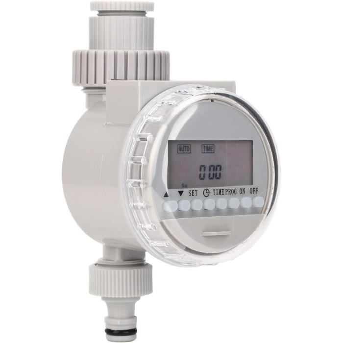 Minuteur D'arrosage De Jardin Programmable – Contrôle L'irrigation Automatiquement, étanche, Facile à Installer