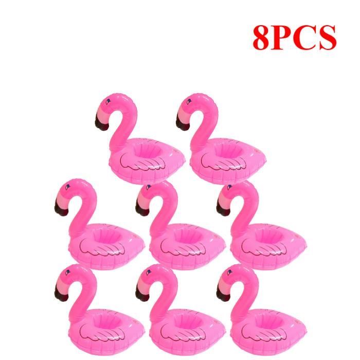 Kit De 9 Porte-gobelets Gonflables Pour Piscine Et Plage - Formes De Fruits Mignonnes, PVC, Pour Fêtes D'été