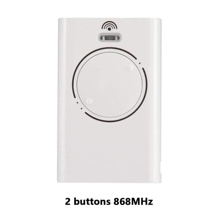 Handheld zender 868 MHz compatibel met Faac XT2 XT4 868 SLH | TML2 TML4 XT2 XT4 868 SLH LR | DL2 DL4 T2 T4 868 SLH Garagedeur afstandsbediening 1 stuk