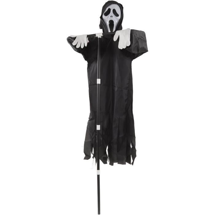 Épouvantail Décoratif Pour Extérieur – ~60 Cm, Résistant Intempéries, Pour Halloween/automne - 5