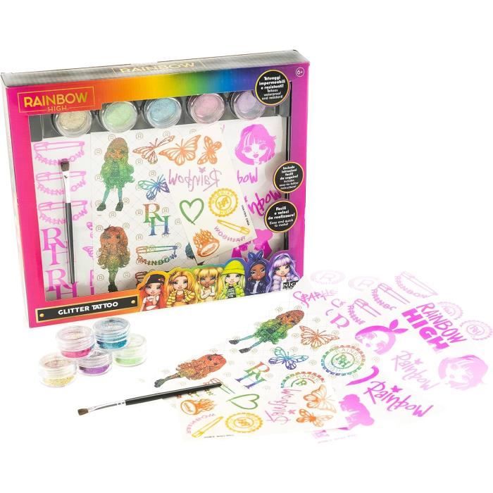 Kit De Design De Mode Filles – 4 Mannequins + 600 Matériaux – Créez 80 Vêtements – Cadeau Créatif 6-12 Ans