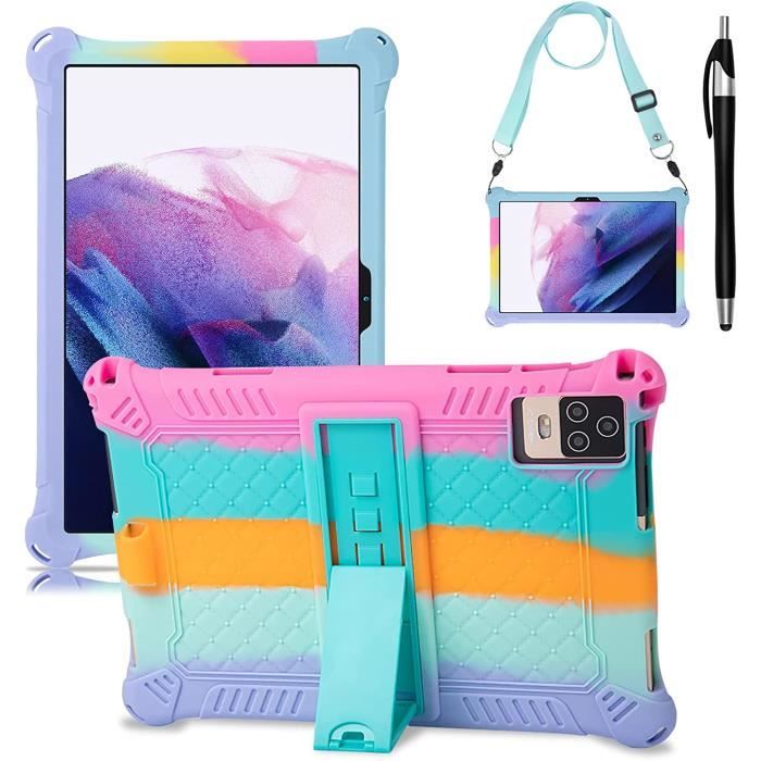 Housse pour Tablette Enfants 10 et Pouces,Coque Silicone pour