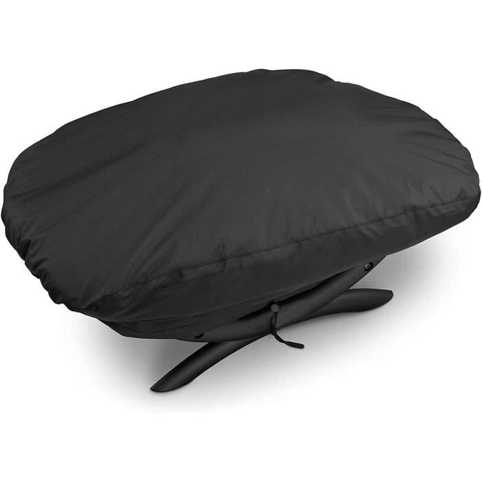 Aoretic Housse De Barbecue 147,3 Cm, Imperméable, Anti-UV, Avec Velcro élastique Et Corde Réglable Pour Weber Char-Broil Monument, Brinkmann Dyna-glo Nexgrill Megamaster MASTERCOOK