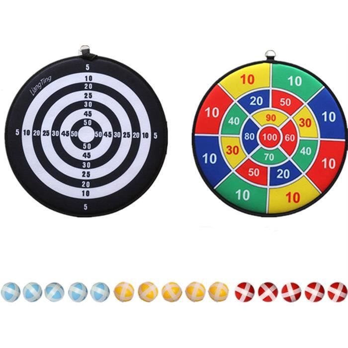 Jeu De Fléchettes Dinosaure Pour Enfants - Avec 12 Balles Collantes, Cible 45x73cm, Sûr Et éducatif