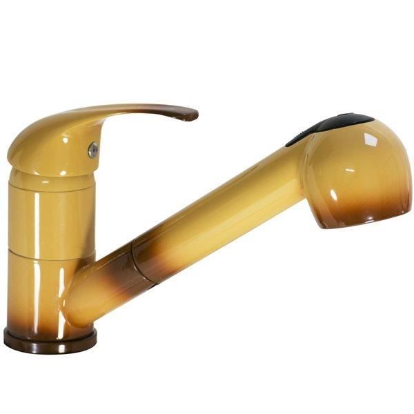 Robinet Mitigeur Blanc Evier De Cuisine Terre De France A Douchette Extractible Achat Vente Robinetterie De Cuisine Robinet Mitigeur Blanc Evier Cdiscount