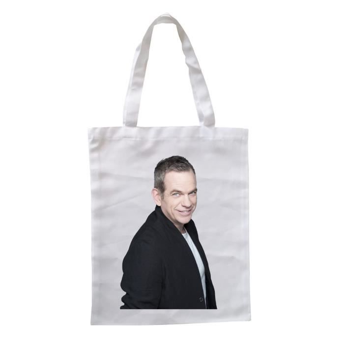Sac Fourre-tout Personnalisable CréaCat - Tissu GAROU Blanc En Polyester, Neuf Avec étiquettes