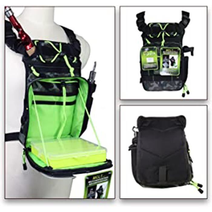 Sac de peche avec boite de rangement Clearance