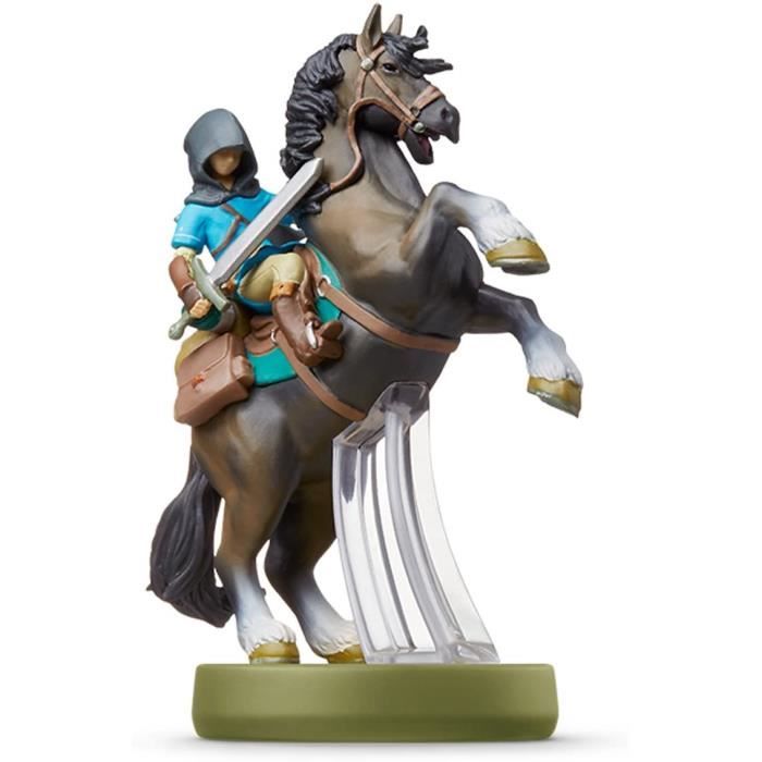 amiibo the legend of zelda: breath of the wild series figure (link: rider) [import japonais] wii