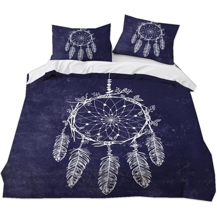 NNAWFJXG Le Bouddha 3 Pièces Parure De Housse De Couette 3D Fermeture Éclair Cachée Style Artistique Housses De Couettes Avec Taies D'Oreillers Microfibre Pour Adultes Et Enfants King(220x240cm