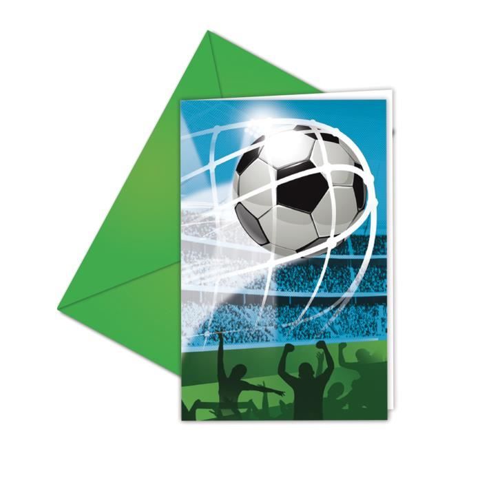 6 Cartes D Invitation Et Enveloppes Football Fans Achat Vente Faire Part Invitation 6 Cartes D Invitation Et Cdiscount 6 Cartes D Invitation Et Enveloppes Football Fans Achat Vente Faire Part Invitation 6 Cartes D Invitation Et Cdiscount