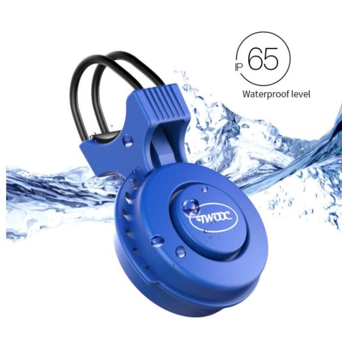 Sonnette de Vélo Sonnette de vélo Rechargeable USB 120 DB Invisible de Cyclisme Alarme Fort Corne étanche 4 Modes d'alerte Bague(BL)