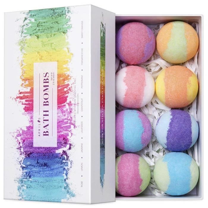 settlement And team Specificity Bombe de bain - Set-cadeau de bombes de bain effervescentes, Kit de 8  bombes de bain - Cdiscount Au quotidien