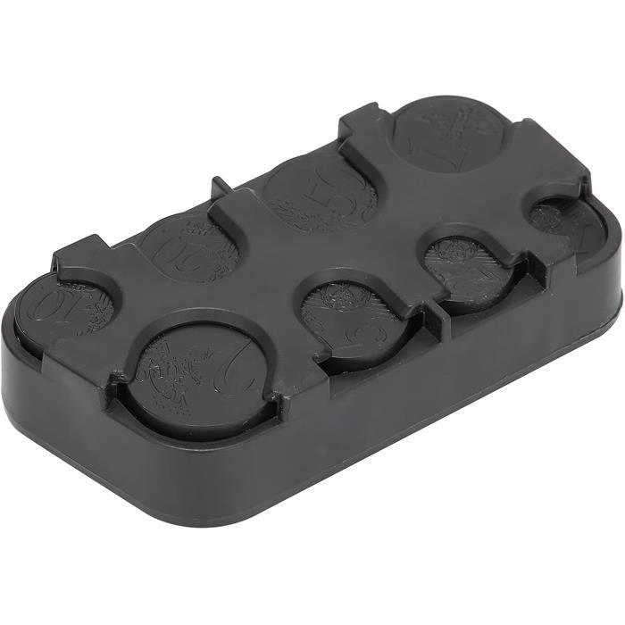 Dispensateur De Monnaie Euro Sauter’s - Pack Fanny Avec Porte-Billets, Ceinture Et Organisateur Pièces