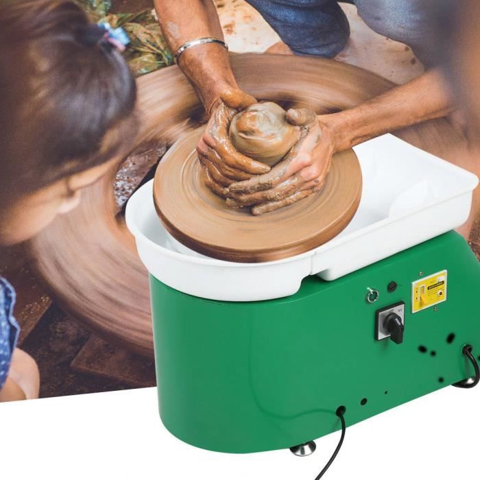 Roue de potier électrique DUOKON pour enfants - Mini poterie