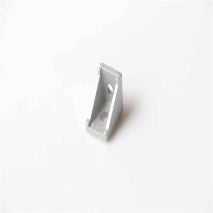 Lot 20 Connecteurs D'angle 2020 – Intérieur, 20x20x17 Mm, Pour Profilés Série 2020