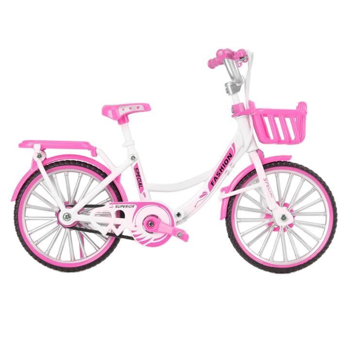 Comebachome Mini vélo BMX 4, 1 x 2, 8 '' en Alliage réaliste avec détails Authentiques, Jouet Miniature de Collection pour Maisons de poupées et Accessoires Photo, Doigt, Mini BMX