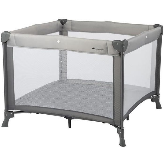 BEBECONFORT Lit/Parc bébé CIRCUS, De la naissance à 3ans (jusqu'à 15kg), Gray Mist