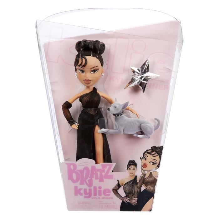 Poupée Mannequin - Bratz - Kylie Jenner - Robe de Soirée - Chien - Poster