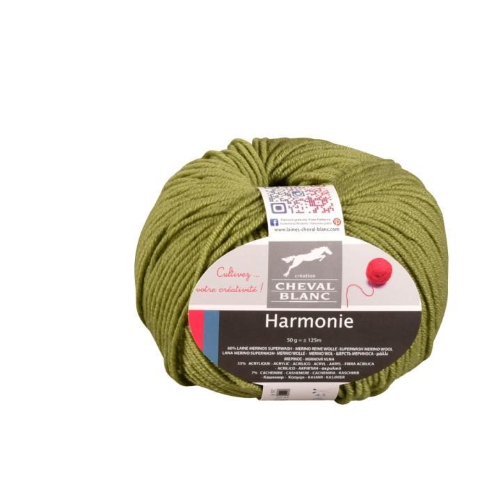 Laines Cheval Blanc, ORIENT Lot 10 Pelotes De Fil à Tricoter 50g Fil à