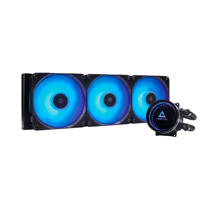 Kit Watercooling AIO - CHIEFTEC - Iceberg RGB - 360mm - Noir - LED RGB - Installation facile