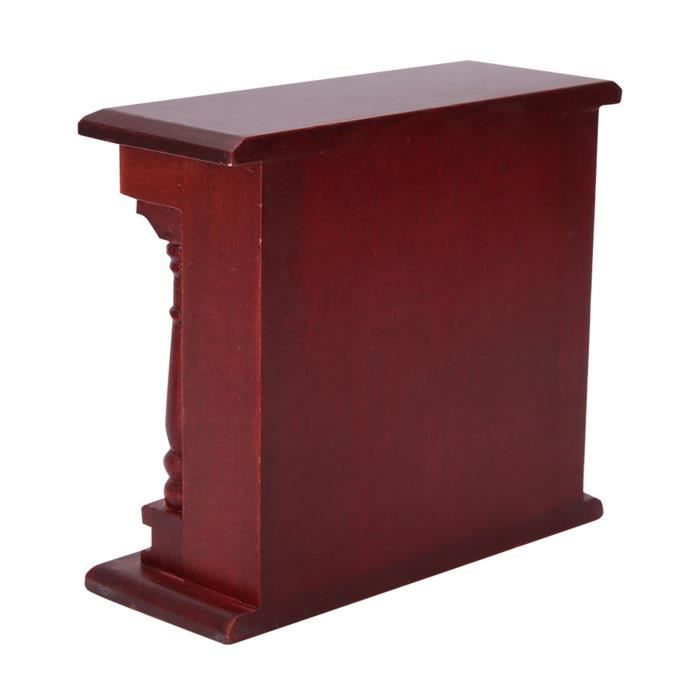 MINI BANC DE parc rétro créatif en bois ornement mignon accessoires MINI BANC DE parc rétro créatif en bois ornement mignon accessoires