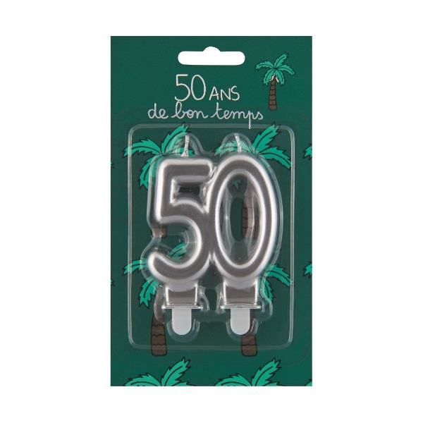 Bougie 50 Ans Cdiscount