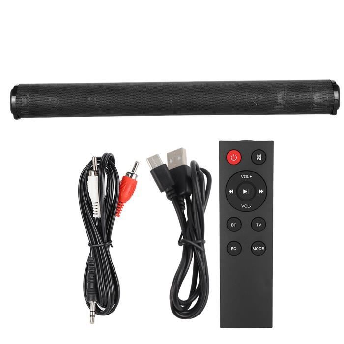 Barre De Son Bluetooth 5.0 Vanzev - 30W, Subwoofer Intégré, Connexion Optique/coaxial/AUX/USB - Pour TV, PC, Home Cinéma Compact