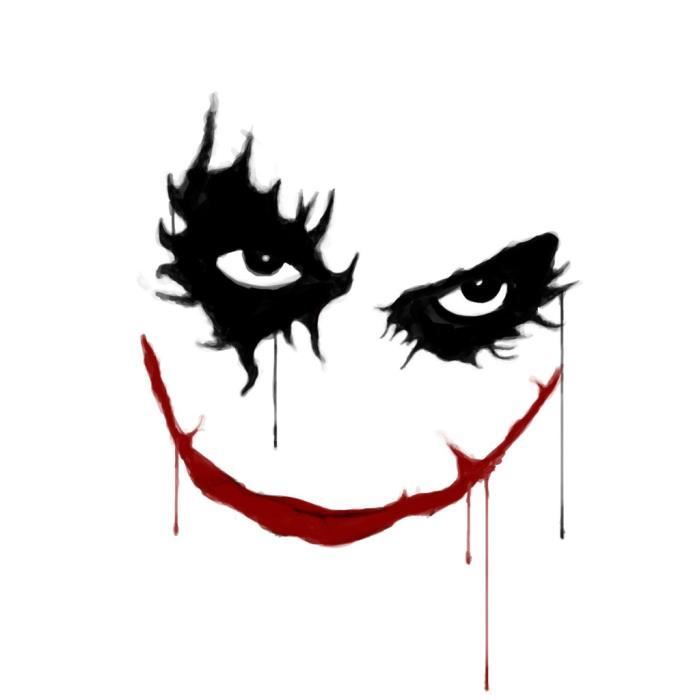 Poster Affiche Joker Batman Mechant Comics Anime Super Hero 42cm X 53cm Cdiscount Maison