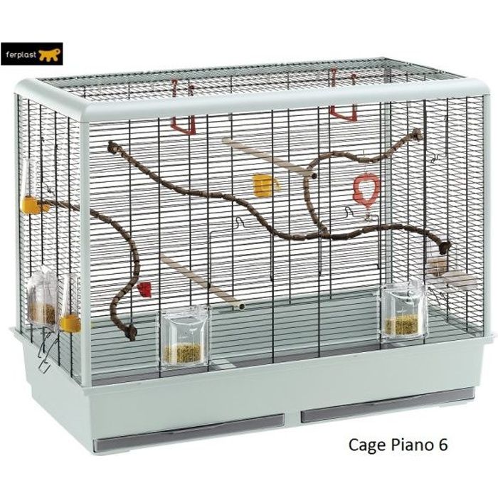 cage oiseaux ferplast piano 6