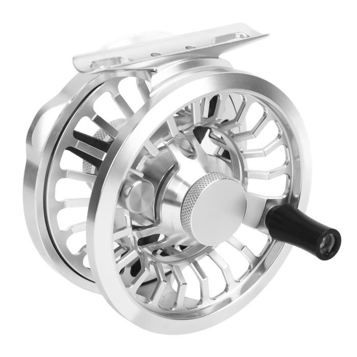 Moulinet De Pêche à La Mouche Usiné CNC Accessoires De Pêche En Alliage