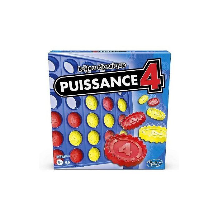 Jeu Puissance 4 Hasbro - Version 2020 Neuve En Boîte | Pour 2 Joueurs, à Partir De 5 Ans | Stratégie Et Rapidité