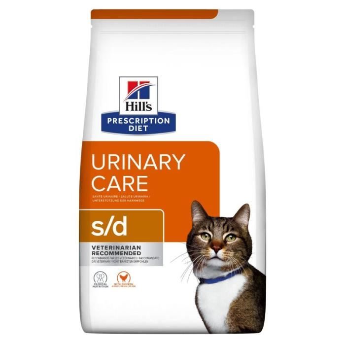 Hillapos S Prescription Diet S D Urinary Au Poulet Pour Chat