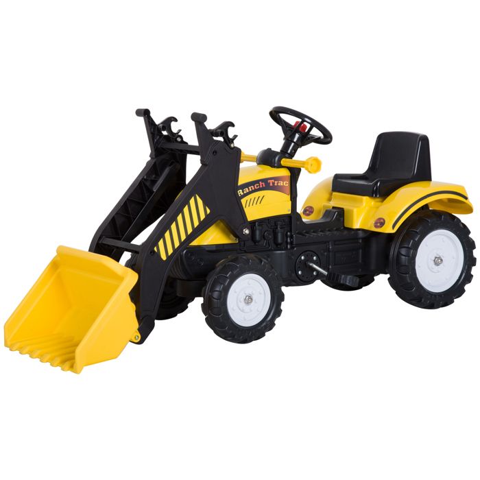 Tracteur A Pedales Tractopelle Ranch Trac Jeu De Plein Air Enfants 3 A 6 Ans Jaune Noir 114x41x52cm Jaune Cdiscount Jeux Jouets Tracteur A Pedales Tractopelle Ranch Trac Jeu De Plein Air Enfants 3 A 6 Ans Jaune Noir 114x41x52cm Jaune Cdiscount Jeux Jouets