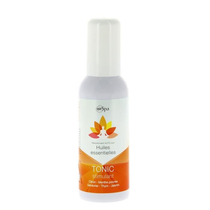 AIR SPA Spray à base d'huiles essentielles - Parfum Tonic - 50 ml