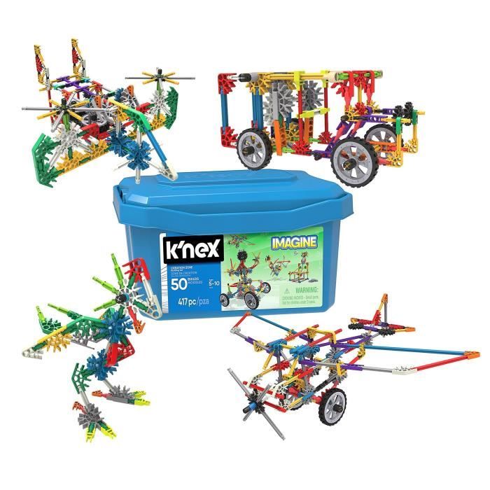 KNEX- Imagine-Jeu Construction-Coffret Création 50 Modèles, 16511 -  Cdiscount Jeux - Jouets