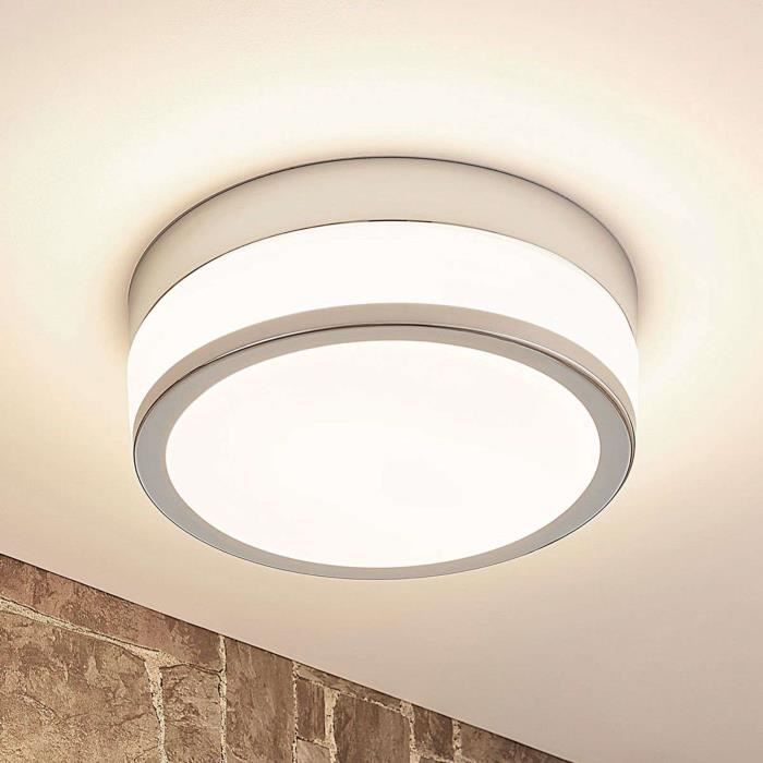 Led Plafonnier Salle De Bain Luanna A Intensite Variable En